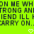 Bright green background with dark blue pixelated text and two white heart symbols at the bottom.