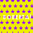 Yellow background with purple stars and repeated white text 'BOBERTA! BOBERTA! BOBERTA!' across the image.
