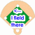 Four baseball diamond-shaped icons with green infield and beige outfield, each containing blue text or symbols.