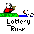 Animated sequence showing a figure in red feeding ducks on green grass with blue water, transitioning through multiple poses and actions.