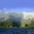 Animated landscape with blue sky, green hills, and water; text 'Just a dream' appears sequentially across frames.