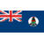 Static pixelated icon of a blue flag with Union Jack in top-left corner and circular emblem on right side.
