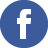 Blue circular icon with white lowercase 'f' centered on solid blue background, rendered in pixelated style.