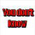 Pixelated text in multiple colors arranged in a with no visible motion