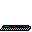A pixelated bar chart animation showing sequential growth of green, red, blue, and purple bars against a gray background.