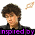 A four- of pixelated celebrity images with overlaid text, each showing a different pose or background