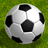 Pixelated soccer ball on grass background with yellow text overlays listing numbers and phrases on green