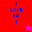 Four quadrant with red, pink, purple, and bright pink backgrounds displaying blue text "I LOVE ME !" and two star symbols in different colors and positions