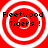 Four identical red circular icons with white concentric rings and black text reading "Fleetwood Tigers !" arranged in a on a solid red background