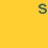 Yellow background with scattered dark teal text fragments including 'shimmy', 'shy', and 'furn' in various fonts.