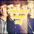 A pixelated image of a person with light brown hair wearing a dark blue top and striped sleeves, overlaid with yellow text reading "Dancing Love" and "and".