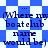(Where my boat club name would be) text repeated on blue and white checkered background with pixelated font.