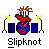 Pixel art of a cartoon drummer with brown hair, red shirt, and blue pants playing drums under yellow stage lights.