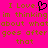 Pixelated text on bright pink background with black heart symbol replacing 'I Love' punctuation.