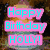 Four distinct pixelated text-based images arranged in a , each with unique color schemes and background elements