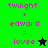 Pixelated text and star icons on green and black backgrounds with pink lettering.