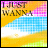 Animated contact sheet of a 48x48 pixel buddy icon showing sequential frames with text changes over a colorful striped background.