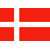 Static 50x50 pixel icon displaying the national flag of Denmark with red background and white Scandinavian cross symbol.
