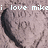 Pixelated heart-shaped candies with 'I LOVE YOU' text, overlaid with 'i love mikemike "n" a' and '6/8/07' text, on a textured background.