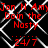 Red text reading "Jon N Amy Doin the Nasty 24/7" repeats across a black background with white geometric patterns.