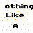 Pixelated text and cow head icons arranged in with yellow speckled background, showing animation changes across frames