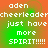 Pixelated text on a gradient background with alternating orange and green sections displaying repeated phrases.