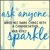 A static image with a light yellow background featuring blue vertical stripes and star motifs, displaying handwritten-style blue text and pixelated black text.