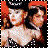 Animated sequence of a woman in a black sequined dress with red background, transitioning to a 'MOULIN ROUGE' sign.
