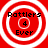 Four identical red circular icons with white concentric rings and black text reading "Rattlers 4 Ever" arranged in a pattern