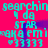 Pixelated cyan text and symbols on bright pink background with purple motion blur effects, repeating in a pattern