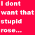 A red background with repeated text and multiple chocolate heart images, featuring a central yellow rose graphic.