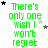 Green text reading "There's only one wish I won't regret" repeated in a with scattered black and white stars on a white background