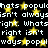 Black background with yellow stars and repeated white text reading "whats popular isn't always right. Whatsight. What's right isn't right isn't ways popul".