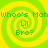 Four identical pixelated arranged in a , each featuring a green and yellow spiral background with text reading "Who's MahWhoo's Mah Lil Bro?" in green pixelated font