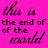 A 3x3 contact sheet of an animated icon showing sequential frames with text and visual artifacts on a bright pink background, including partial text overlays and pixelated effects.