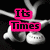 Animated sequence of pink text over grayscale cartoon figures with changing background elements.