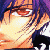 Six pixelated anime-style character portraits arranged in a , each with distinct hair colors and expressions