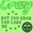 Green pixelated icon with 'Crazy' text, heart symbols, and a circular face on light green background.