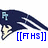 Pixelated dark blue creature with white accents and a light yellow mouth, accompanied by blue text in brackets below.