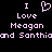 Pixelated text and heart symbol in light purple on black background, with partial text visible at bottom.