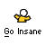 Pixelated character with white head and yellow body in various poses including single, group, and motion states, with text below each pose.