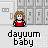 Pixel art animation of two characters in a school hallway with lockers, showing sequential poses and interactions.