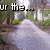 A pixelated road scene with text overlays reading 'ur the...', 'long endless road', and 'I have chosen to travel' across four