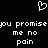 Black background with white pixelated text and a heart symbol above the text.