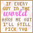 A 4x3 contact sheet of animated frames showing a static text-based icon with pink and brown lettering on a light patterned background, where the word 'world' alternates between pink and brown in each frame.