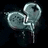 Pixelated broken heart icon with dripping effect, pink text reading 'Good Bye' and 'I may never have the chance to say I will miss you <33' on black background.
