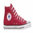 Six high-top sneakers arranged in two of three, each with a circular logo on the side and white laces