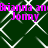 Dark green background with white diamond-shaped lattice pattern and repeated pink text reading "Brianna and Jonny" in two