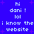 Blue background with white pixelated text and pink star shapes, displaying repeated phrases in a