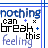 Animated contact sheet of a 4x3 grid showing sequential frames of a text-based buddy icon with changing plus and x symbols around the word 'break'.